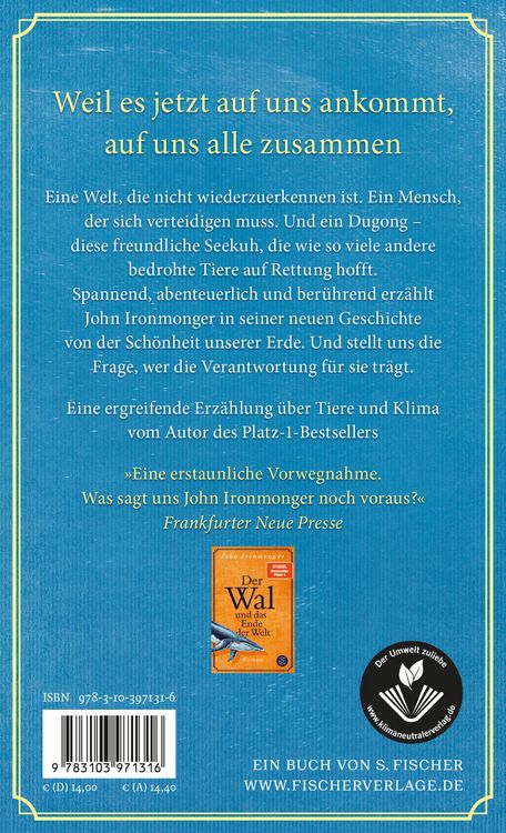 Produktbild: Das Jahr des Dugong &ndash; Eine Geschichte f&uuml;r unsere Zeit