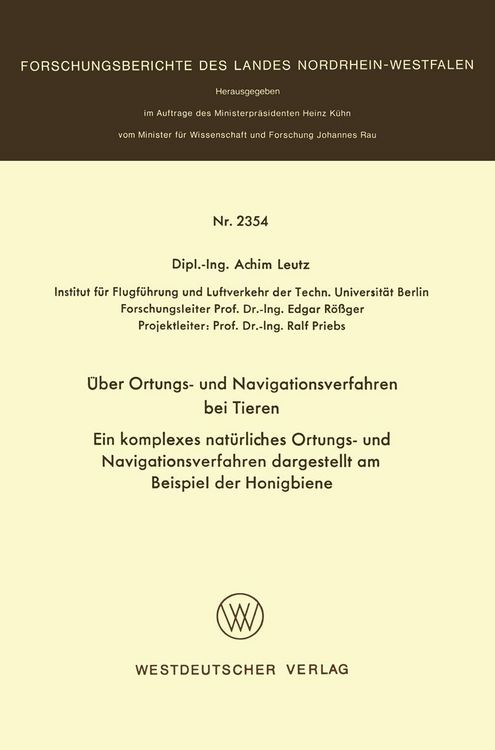 Produktbild: &Uuml;ber Ortungs- und Navigationsverfahren bei Tieren