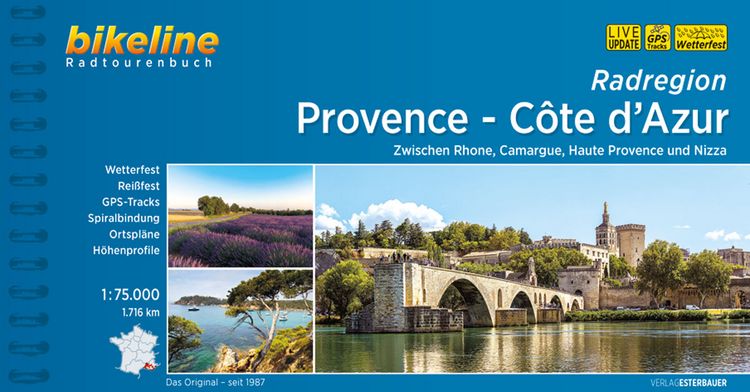 Produktbild: Radregion Provence - C&ocirc;te d&rsquo;Azur