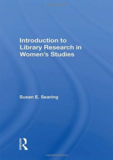 Produktbild: Introduction to Library Research in Women's Studies