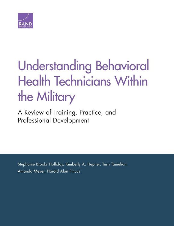 Produktbild: Understanding Behavioral Health Technicians Within the Military