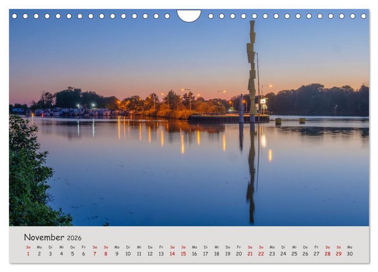 Produktbild: Herne: Stadt an Emscher und Kanal (Wandkalender 2026 DIN A4 quer), CALVENDO Monatskalender