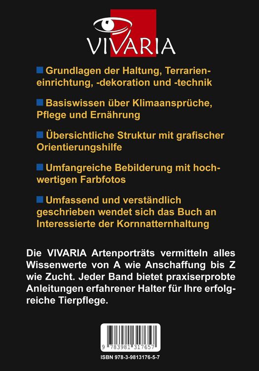 Produktbild: Haltungsgrundlagen der Kornnatter