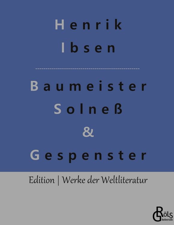 Produktbild: Baumeister Solneß & Gespenster