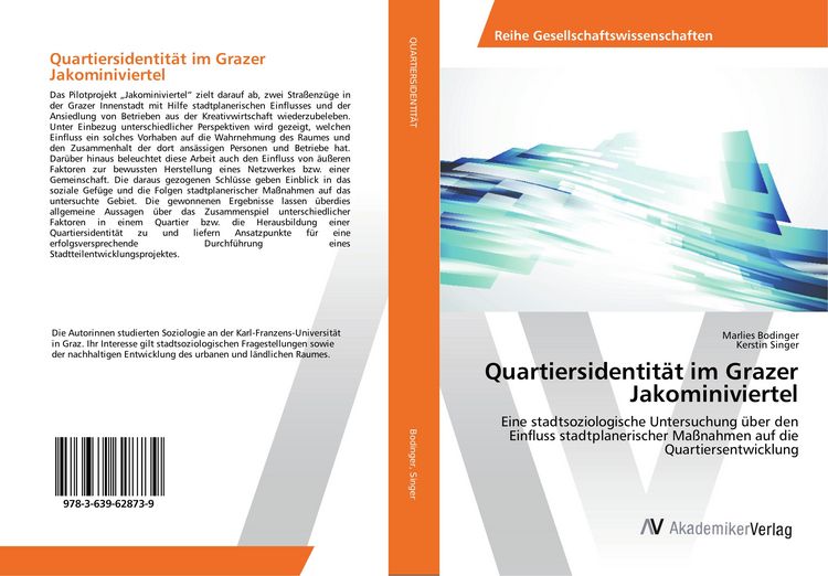 Produktbild: Quartiersidentit&auml;t im Grazer Jakominiviertel