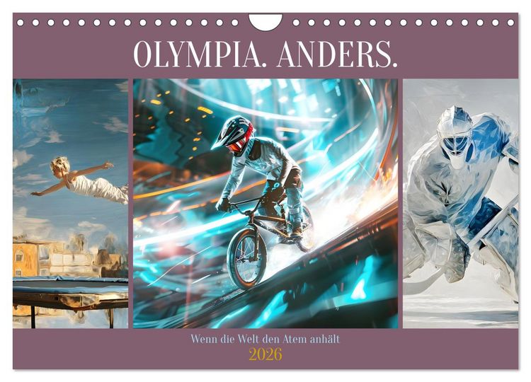 Produktbild: Olympia. Anders. (Wandkalender 2026 DIN A4 quer), CALVENDO Monatskalender