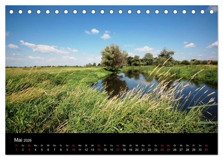 Produktbild: Vier Jahreszeiten im Havelland (Tischkalender 2026 DIN A5 quer), CALVENDO Monatskalender