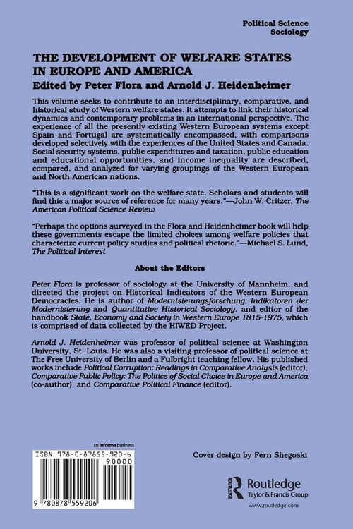 Produktbild: Development of Welfare States in Europe and America