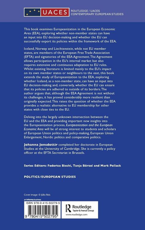 Produktbild: Europeanization and the European Economic Area