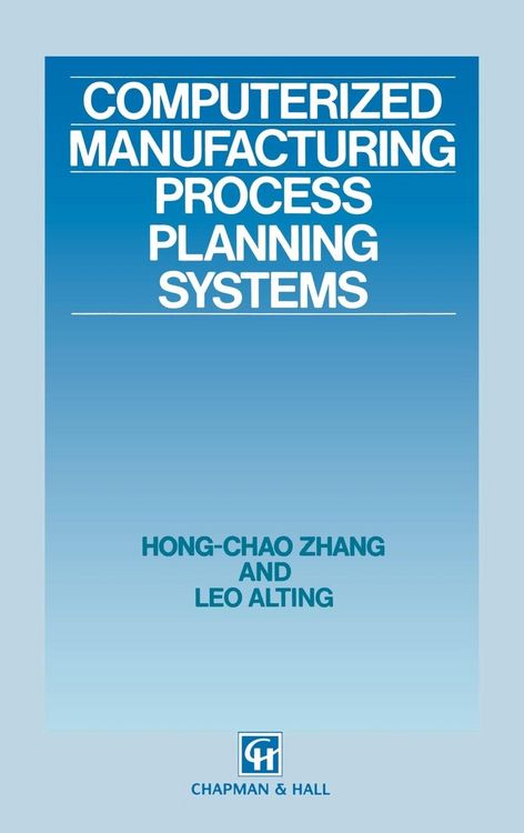 Produktbild: Computerized Manufacturing Process Planning Systems