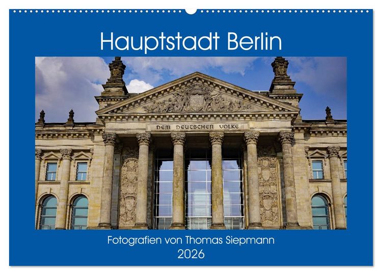 Produktbild: Hauptstadt Berlin (Wandkalender 2026 DIN A2 quer), CALVENDO Monatskalender