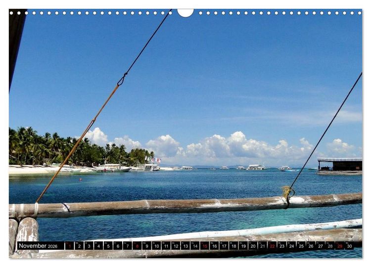 Produktbild: Central Visayas - Philippinen (Wandkalender 2026 DIN A3 quer), CALVENDO Monatskalender