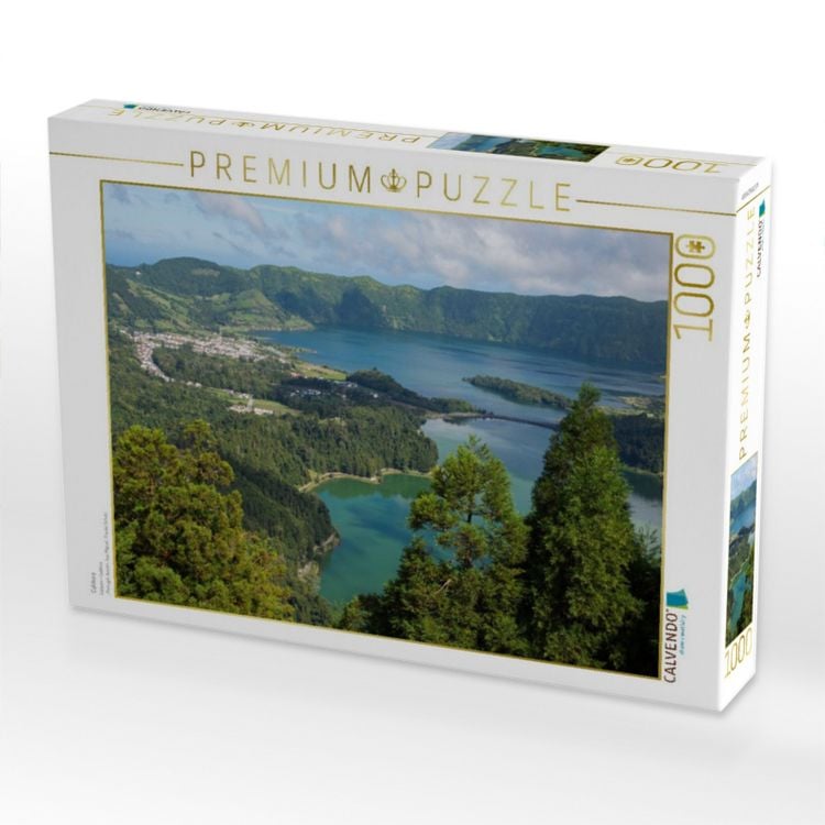 Produktbild: CALVENDO Puzzle Caldeira | 1000 Teile Lege-Gr&ouml;&szlig;e 64x48cm Foto-Puzzle f&uuml;r gl&uuml;ckliche Stunden
