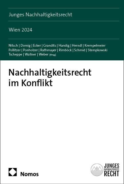 Produktbild: Nachhaltigkeitsrecht im Konflikt