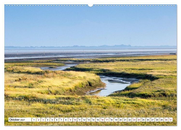 Produktbild: Spiekeroog - Momente einer Reise (Wandkalender 2027 DIN A2 quer), CALVENDO Monatskalender