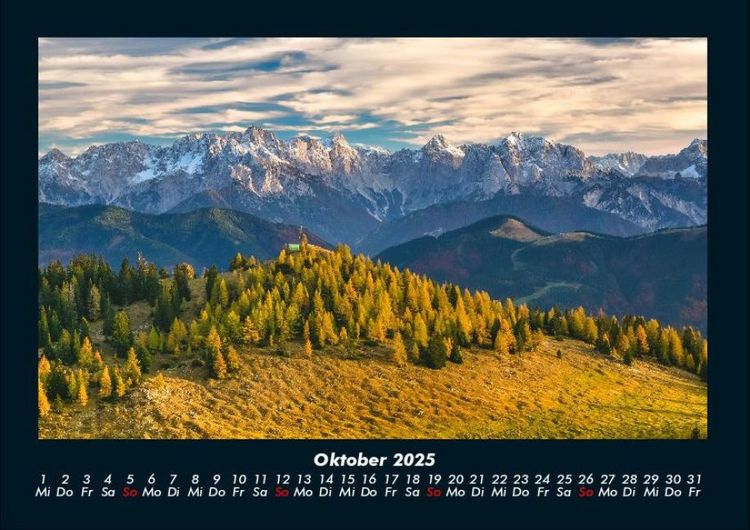 Produktbild: Berge 2025 Fotokalender DIN A4