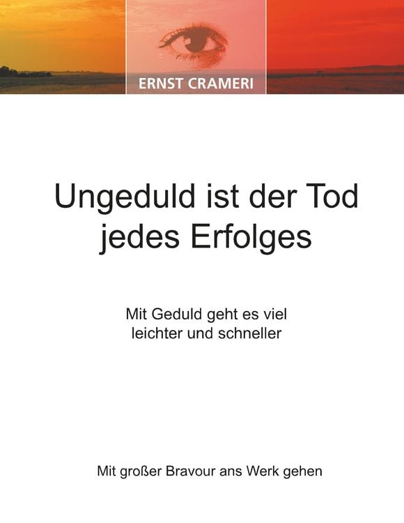 Produktbild: Ungeduld ist der Tod jedes Erfolges