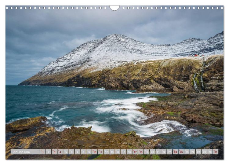 Produktbild: Traumlandschaft im Nordatlantik. F&auml;r&ouml;er Inseln (Wandkalender 2026 DIN A3 quer), CALVENDO Monatskalender