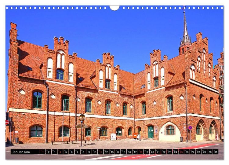 Produktbild: Hansestadt Salzwedel (Wandkalender 2026 DIN A3 quer), CALVENDO Monatskalender