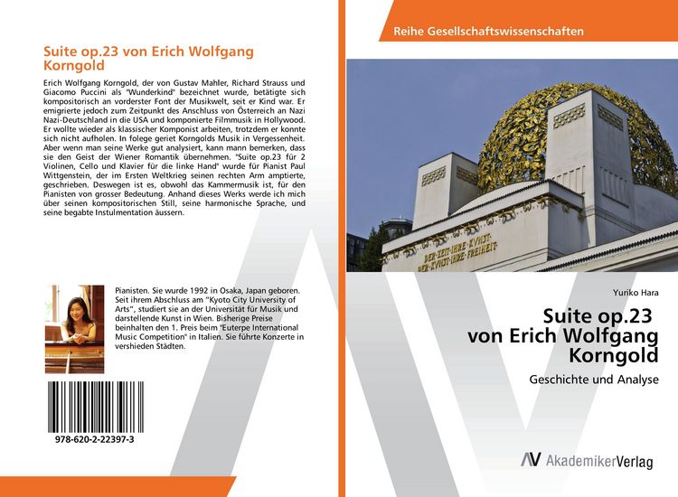 Produktbild: Suite op.23 von Erich Wolfgang Korngold