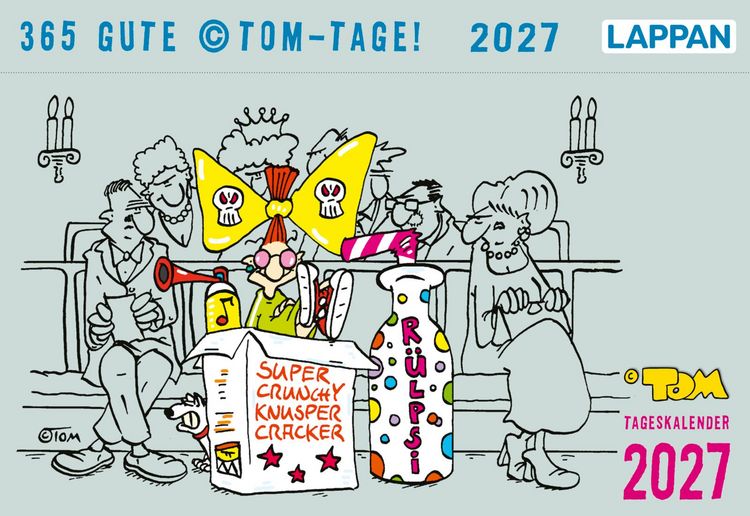 Produktbild: 365 GUTE &copy;TOM-TAGE! 2027: Tageskalender