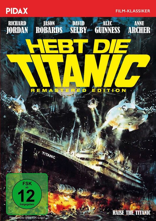 Produktbild: Hebt die Titanic - Remastered Edition (Raise the Titanic) - Remastered Edition / Spannender Abenteuerfilm nach dem Bestseller von Clive Cussler (Pidax Film-Klassiker)