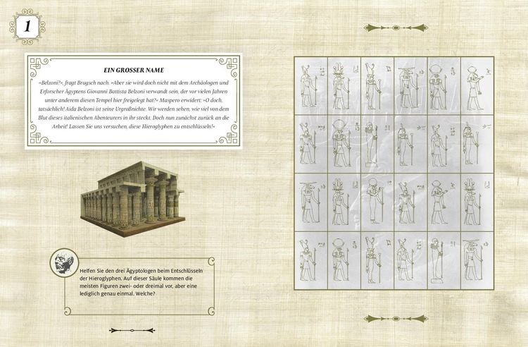 Produktbild: Der Fluch der Mumie Adventskalender der Logikr&auml;tsel