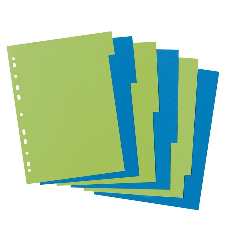 Produktbild: Herlitz Kartonregister A4 6eilig GREENline