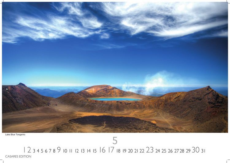 Produktbild: Neuseeland Kalender 2027 &ndash; Wandkalender | Fotokalender Ozeanien 35x50cm &ndash; Bildkalender mit atemberaubenden Naturaufnahmen, perfekt f&uuml;r Reisefans & Neuseeland-Liebhaber