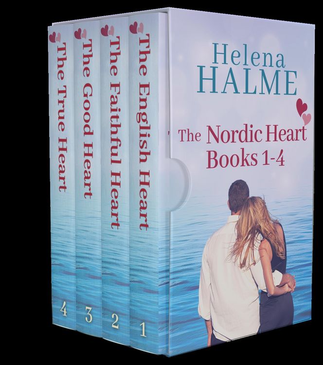 Produktbild: The Nordic Heart Series Books 1-4 (The Nordic Heart Romance Series)