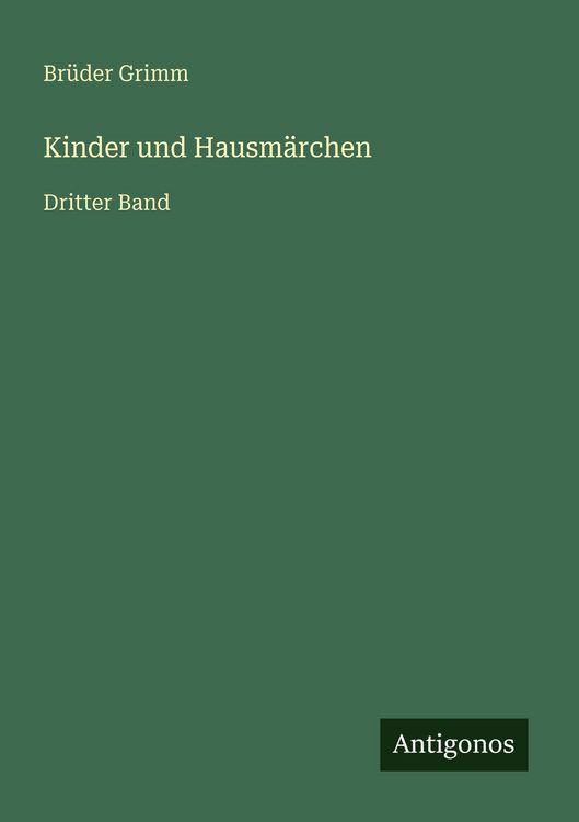 Produktbild: Kinder und Hausm&auml;rchen