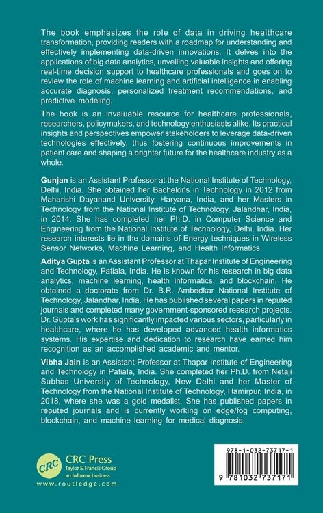 Produktbild: Advancing Healthcare through Data-driven Innovations