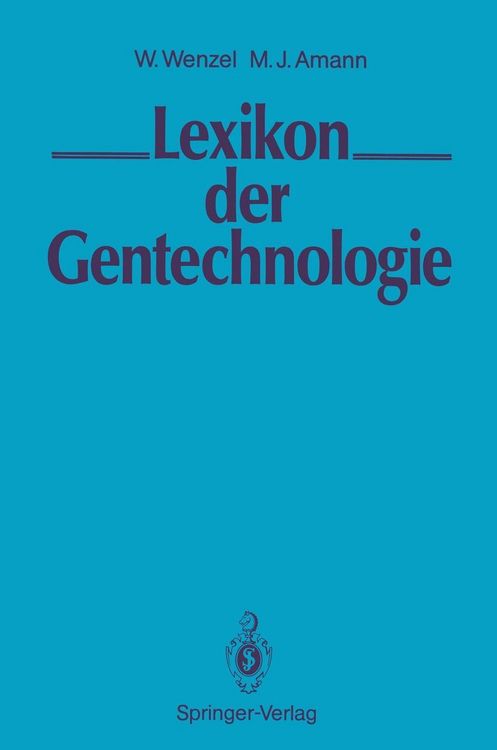 Produktbild: LEXIKON der Gentechnologie