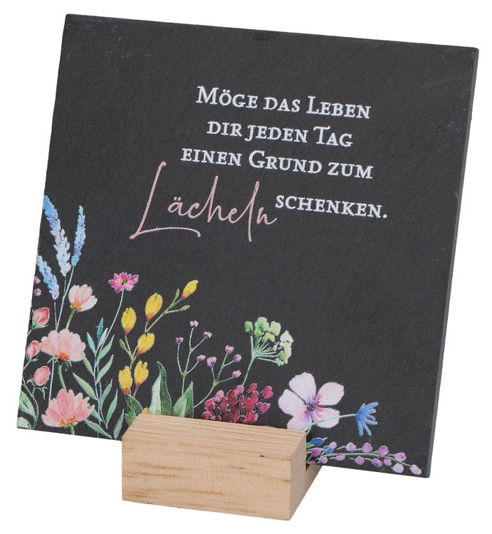 Produktbild: Schiefertafel - Ein Grund zum L&auml;cheln