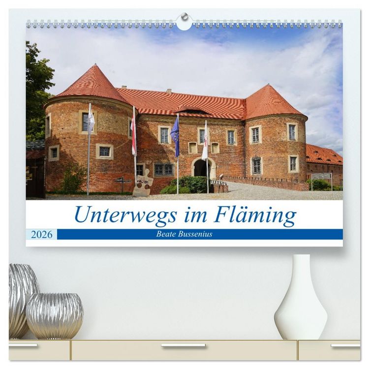 Produktbild: Unterwegs im Fl&auml;ming (hochwertiger Premium Wandkalender 2026 DIN A2 quer), Kunstdruck in Hochglanz