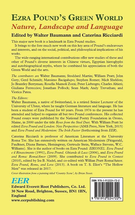 Produktbild: Ezra Pound's Green World