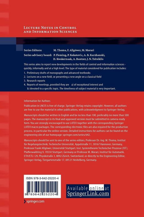 Produktbild: Time Delay Systems: Methods, Applications and New Trends