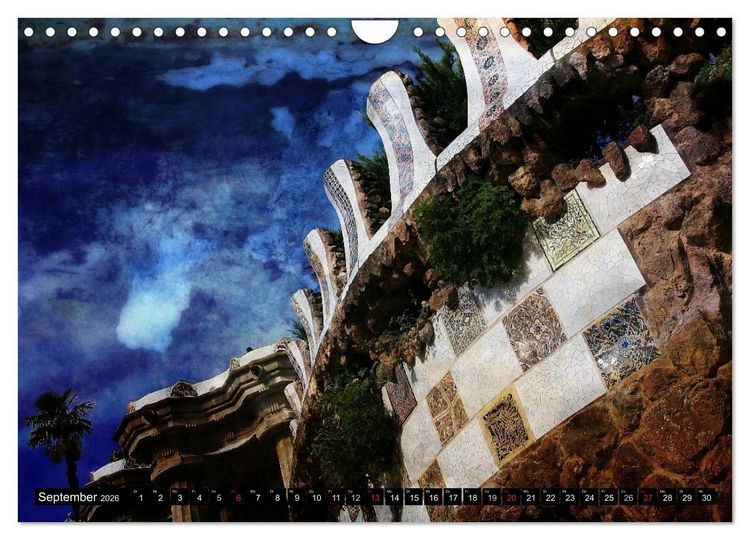 Produktbild: Barcelona (Wandkalender 2026 DIN A4 quer), CALVENDO Monatskalender