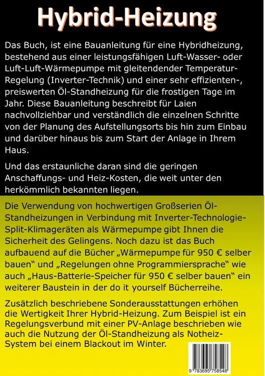 Produktbild: Hybrid-Heizung selber bauen f&uuml;r 1190 Euro