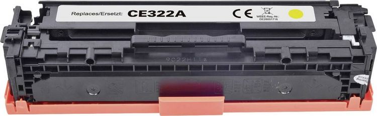 Produktbild: Renkforce Toner ersetzt HP 128A, CE322A Kompatibel Gelb 1300 Seiten RF-HPCE322A RF-6721380