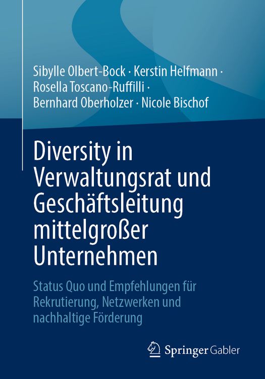 Produktbild: Diversity in Verwaltungsrat und Gesch&auml;ftsleitung mittelgro&szlig;er Unternehmen
