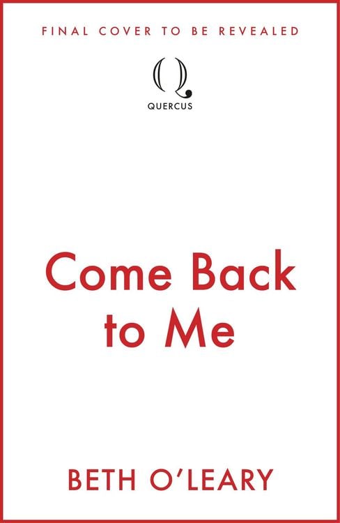 Produktbild: Come Back to Me