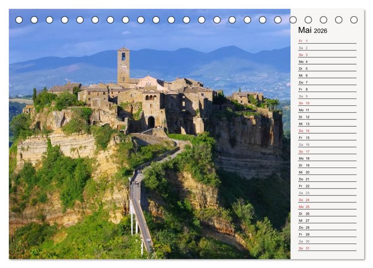 Produktbild: Italia (Tischkalender 2026 DIN A5 quer), CALVENDO Monatskalender
