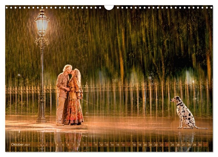 Produktbild: Pluviophil - Verr&uuml;ckt nach Regen (Wandkalender 2027 DIN A3 quer), CALVENDO Monatskalender