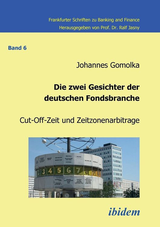 Produktbild: Gomolka, J: Die zwei Gesichter der deutschen Fondsbranche. C