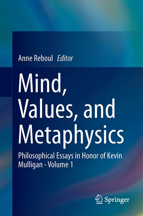 Produktbild: Mind, Values, and Metaphysics
