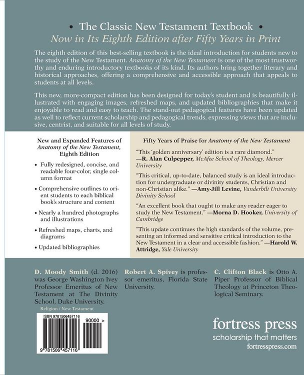 Produktbild: Anatomy of the New Testament, 8th Edition