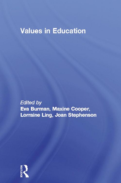 Produktbild: Values in Education