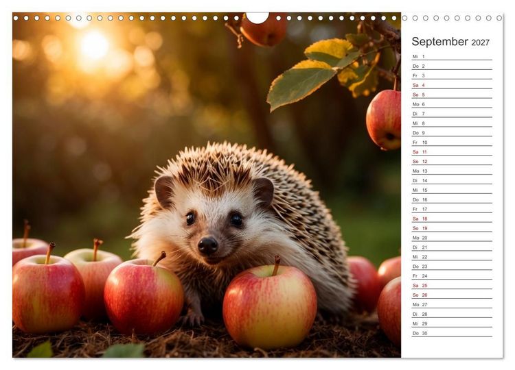 Produktbild: Stachelstars (Wandkalender 2027 DIN A3 quer), CALVENDO Monatskalender