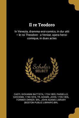 Produktbild: Il re Teodoro